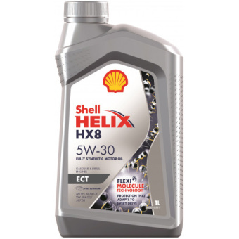 Масло моторное SHELL HX8 ECT 5W30 1л